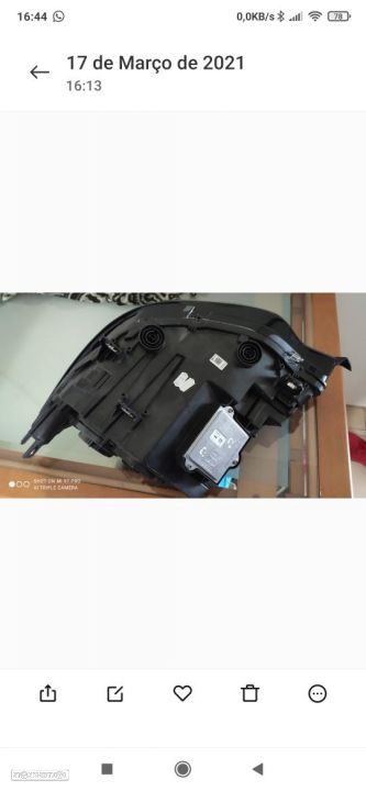 farol direito BMW i3 H7 Led com balastro - 3