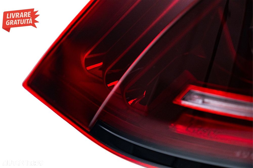 Stopuri Full LED VW Golf 7 & 7.5 VII (2013-2019) Laser Look Dinamic Secvential- livrare gratuita - 9