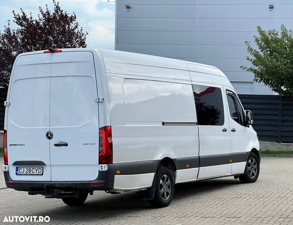 Mercedes-Benz Sprinter 316 CDI Sasiu Cabina Dubla RWD Lung - 5