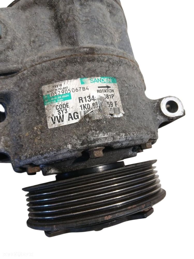 SPRĘŻARKA KLIMATYZACJI VW GOLF V 1.9 TDI PXE16 GOLF V - 3