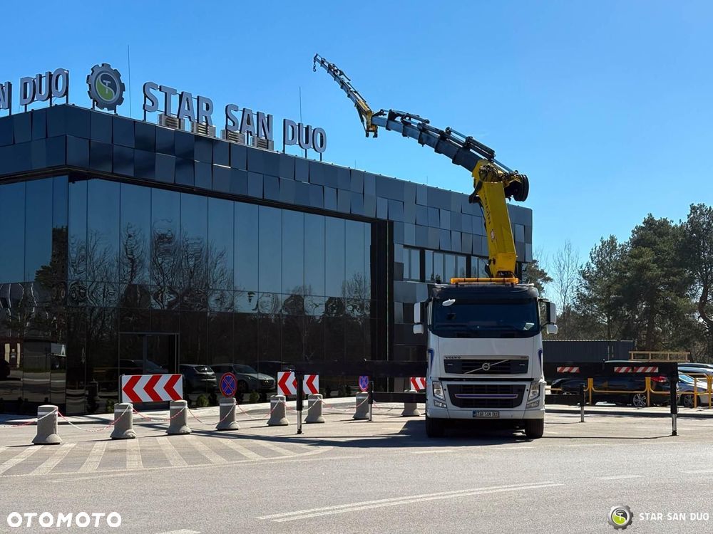 Volvo FH 520 8x4 HMF ODIN K6 EURO 5 FLY JIB HDS Żuraw Tridem - 3