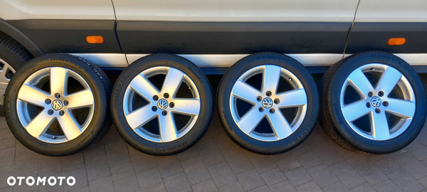 Koła lato oryg. VW/AUDI 5x112 , 7.5x17, ET47, 57.1 + Barum 245/45R17