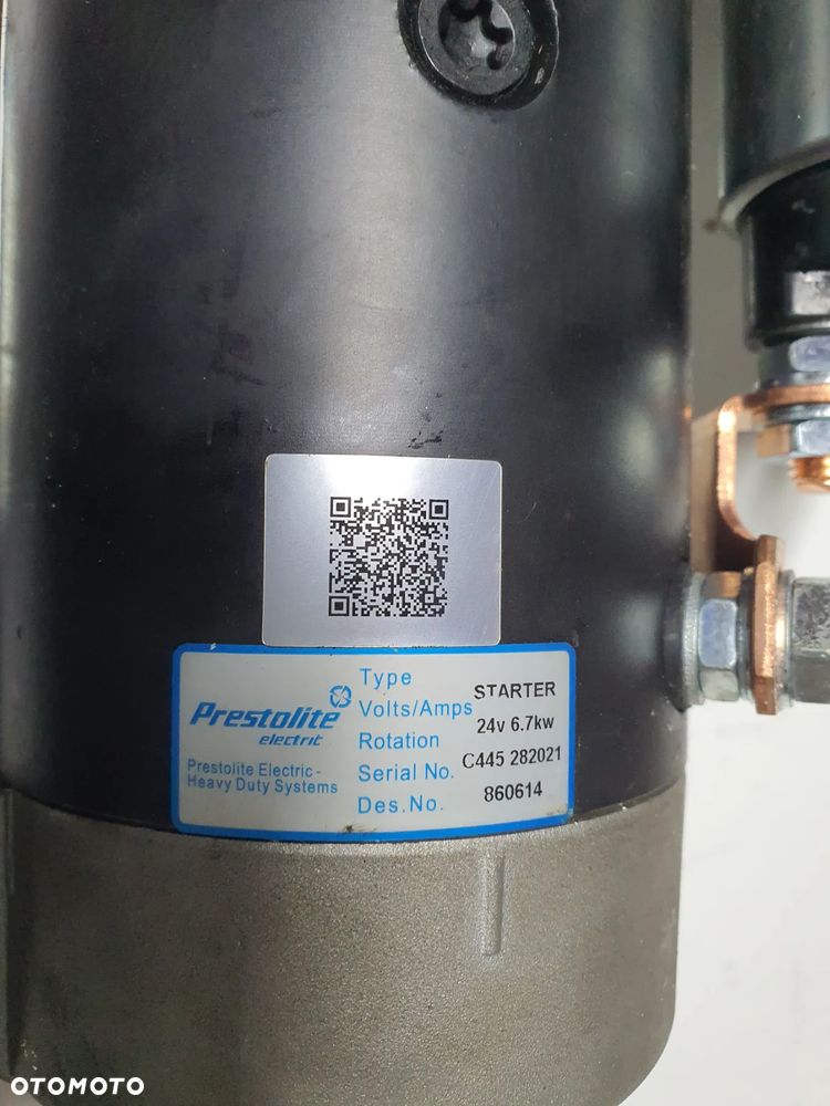 Rozrusznik 24V , 6.7 kW, Prestolite 860614, Scania - 3