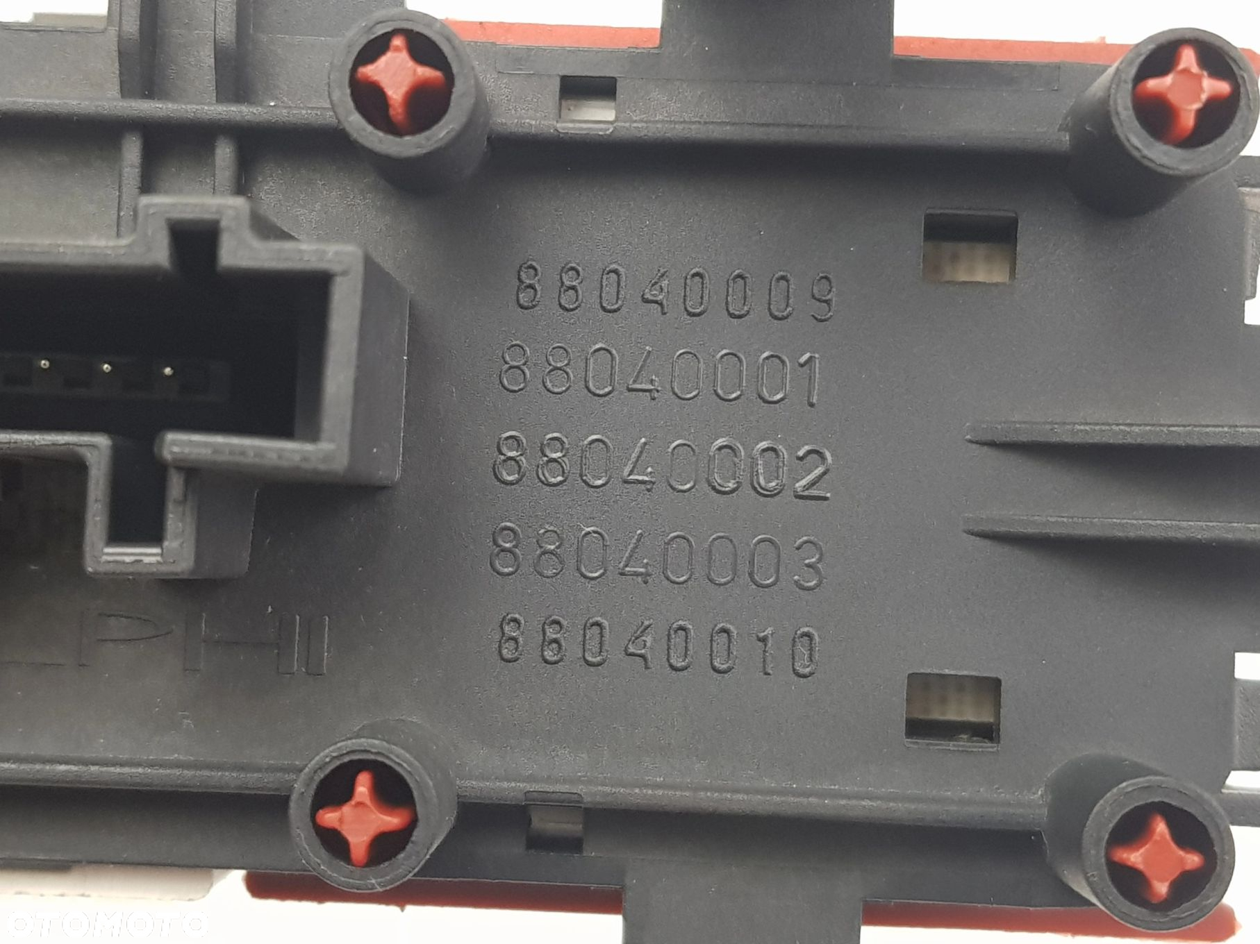 Przełącznik Przycisk świateł awaryjnych Renault Megane Scenic III - 8