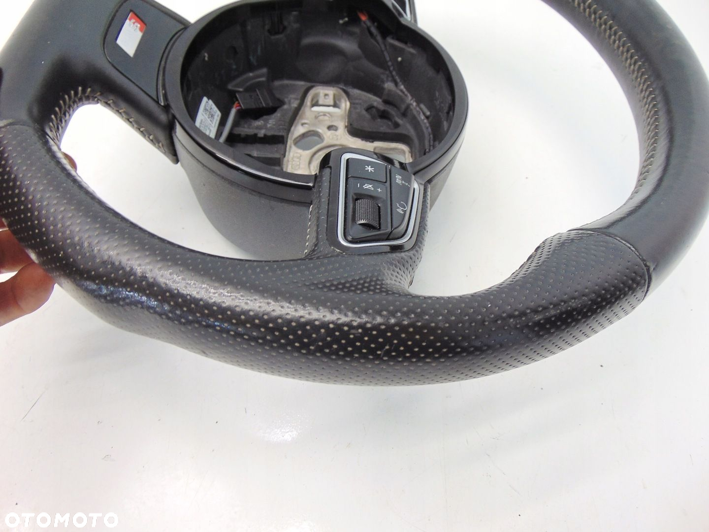 KIEROWNICA SKÓRZANA MULTI ŚCIĘTA 8V0419091 AUDI A3 8V S-LINE - 5