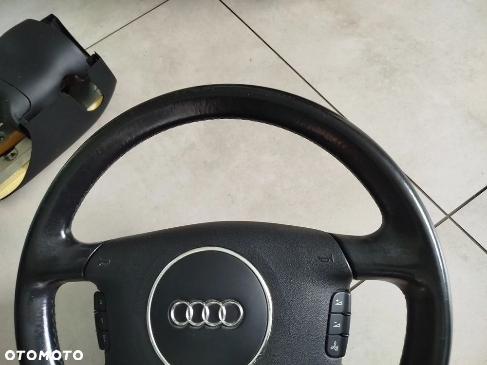 Audi A4 B6 kierownica wielofunkcyjna manetka tempomat - 11