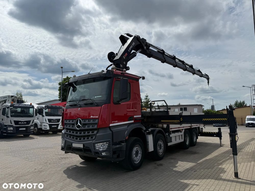 Mercedes-Benz Arocs 3748 HDS HIAB X-Hipro 548 - 9