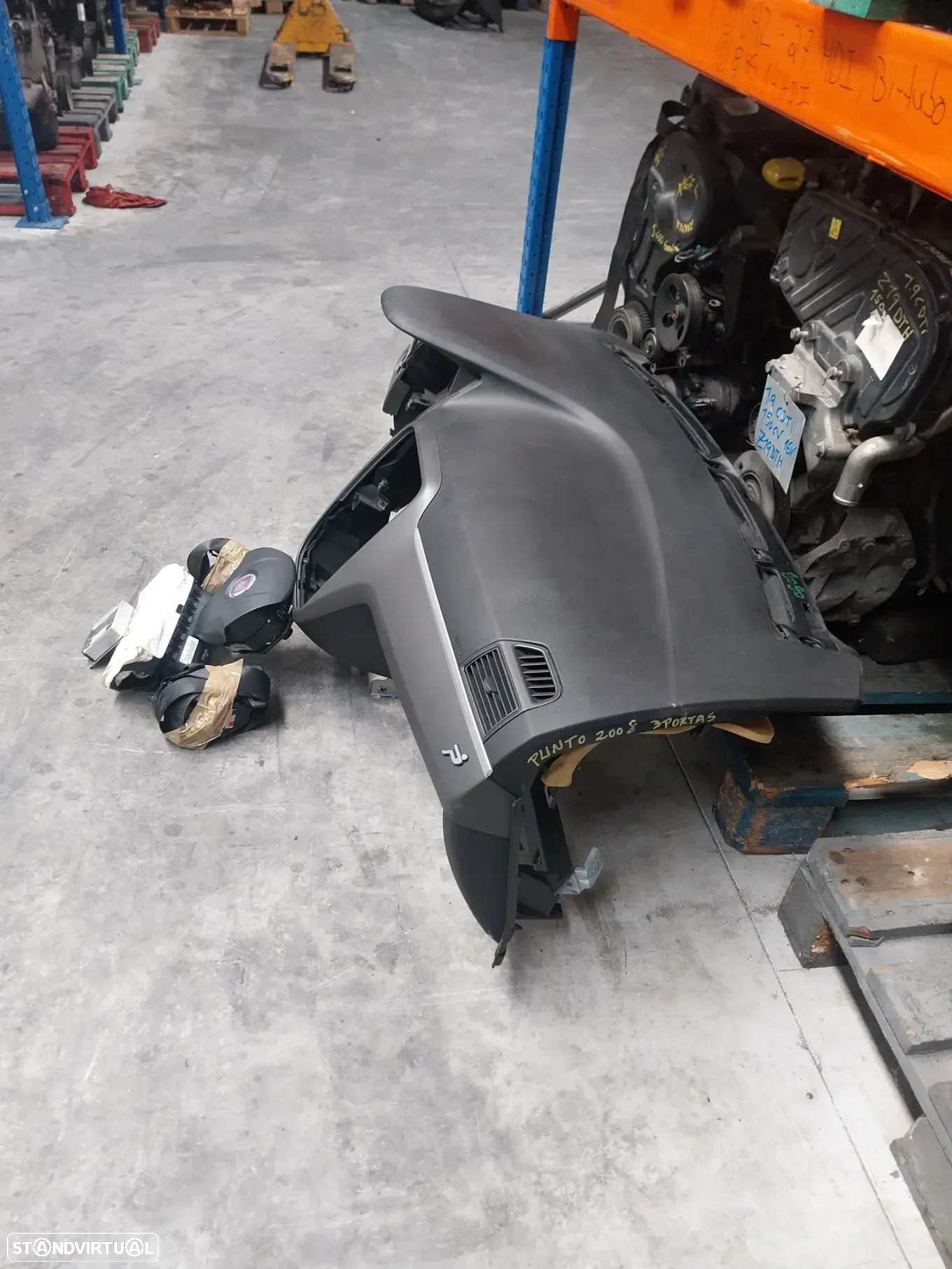 Kit airbag Fiat Punto ano 2008 - 2