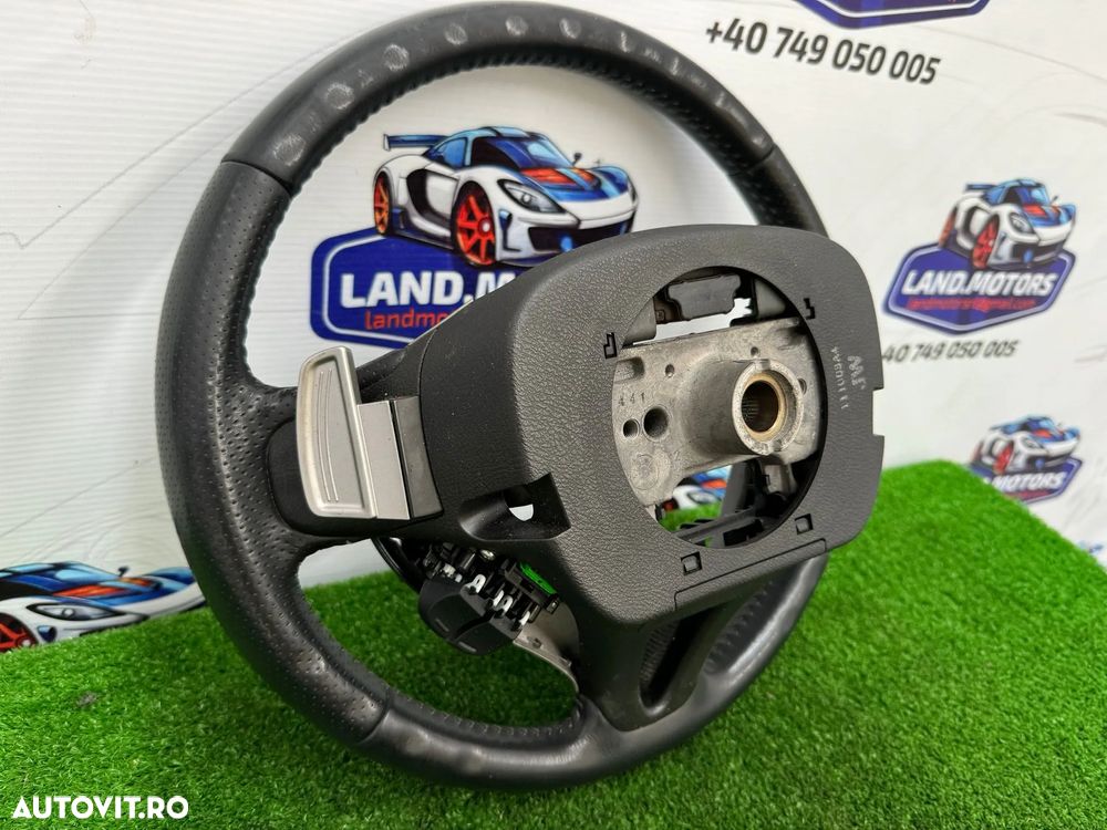 ✅ VOLAN PIELE CU COMENZI SI PADELE HONDA INSIGHT 2011 - 6