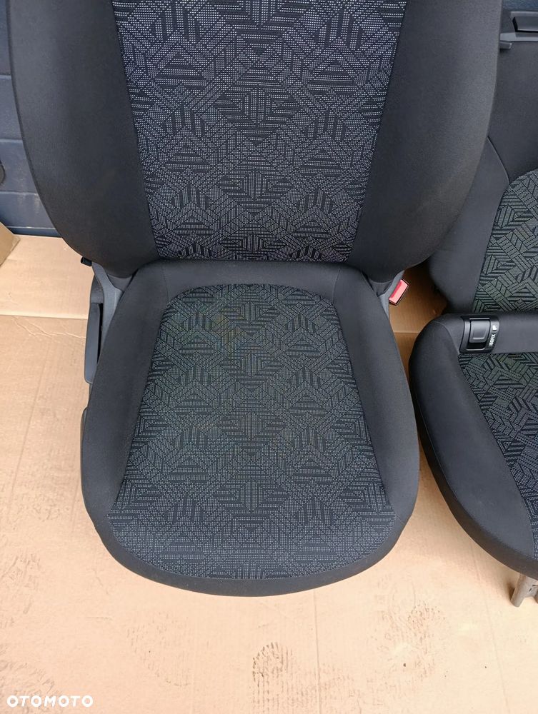 OPEL CORSA E 5D FOTELE SIEDZENIA KANAPA KOMPLET GRZANE - 4