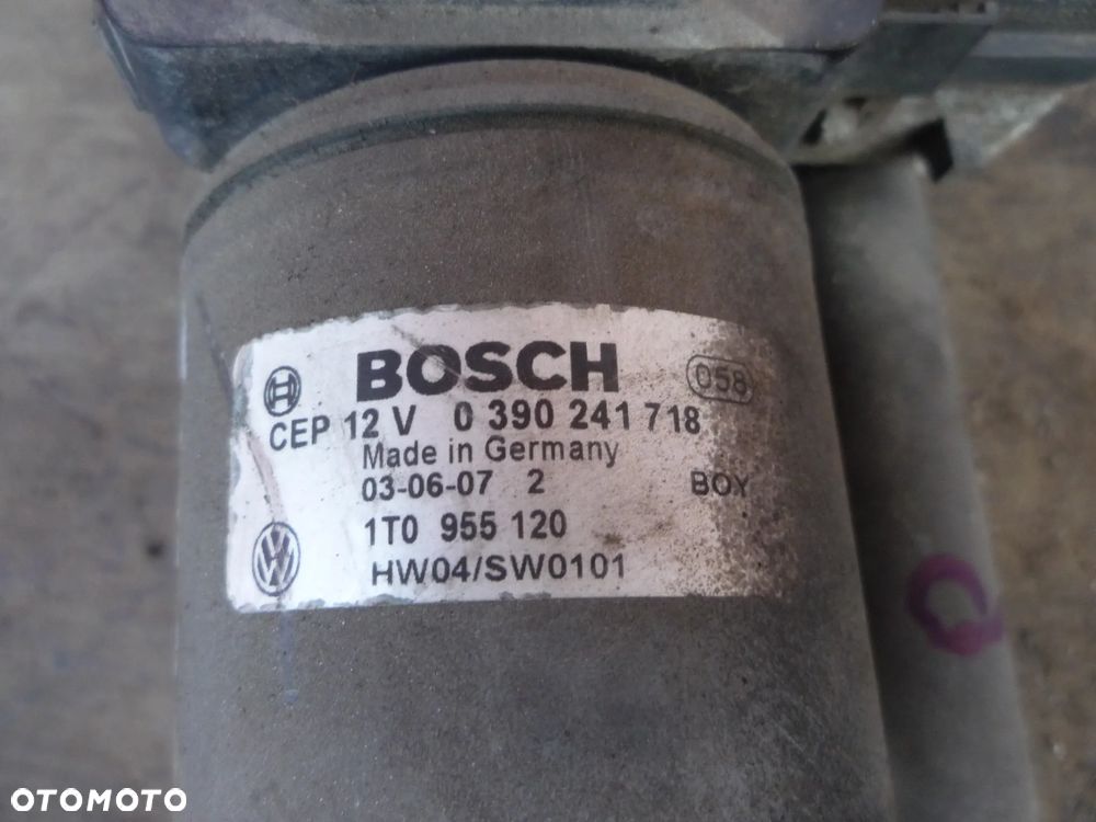 VW TOURAN I MECHANIZM WYCIERACZEK LEWY - 8