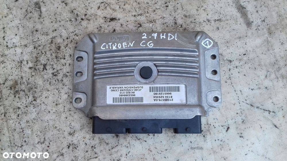 sterownik komputer 9665129180 moduł zawieszenia pneumatycznego citroen c6 - 1