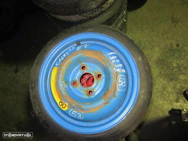 Roda Suplente RODS53 CHEVROLET KALOS 56 MM 4X100 T105/70/14 ET49 CHEVROLET AVEO 56 Mm 4X108 1057014 Et49 - 1