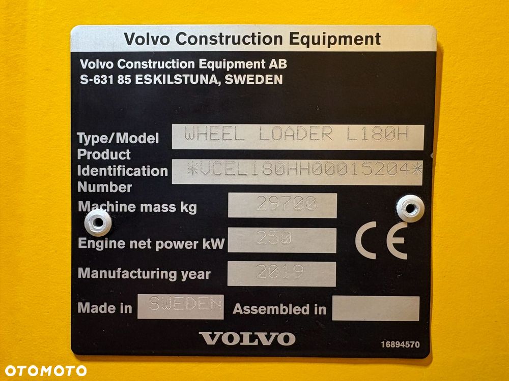 Volvo L180H - 10