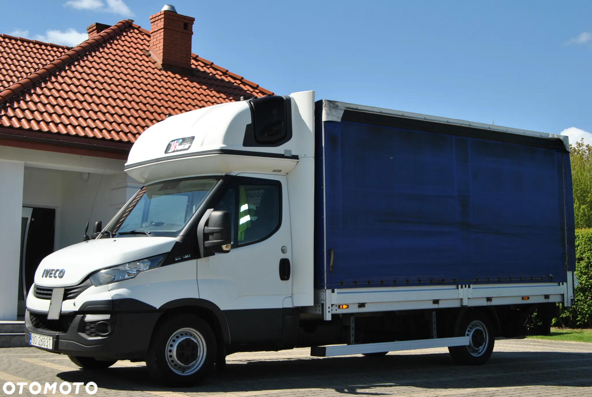 Iveco 35 180KM Kabina sypialna WINDA Firanka Serwisowany w ASO 1 właściciel - 4