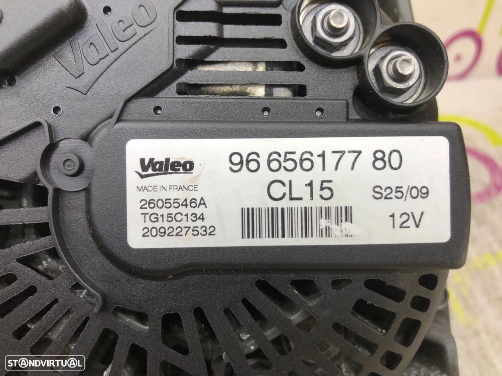 Alternador CITROËN BERLINGO 1.6 HDi 75 16v Ref. 9665617780 - NO. 50286 - 4