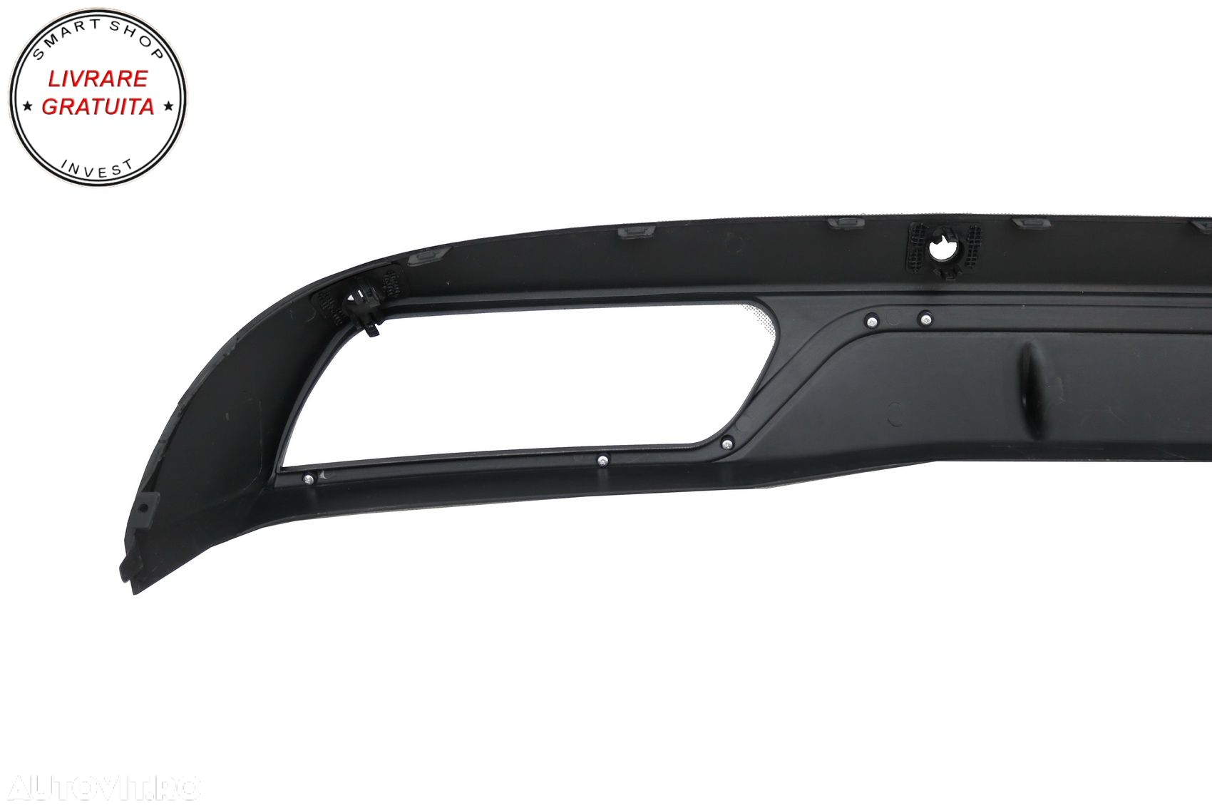 Difuzor Bara Spate Mercedes C-Class W205 S205 (2014-up) C63 Design pentru Bara Sta- livrare gratuita - 6