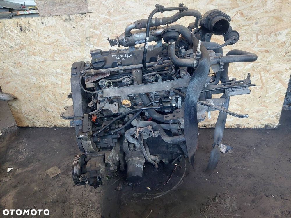 SILNIK DIESEL +  POMPA WTRYSKI TURBO FIAT DUCATO II 2.0 JTD RHV 0445010046 - 4