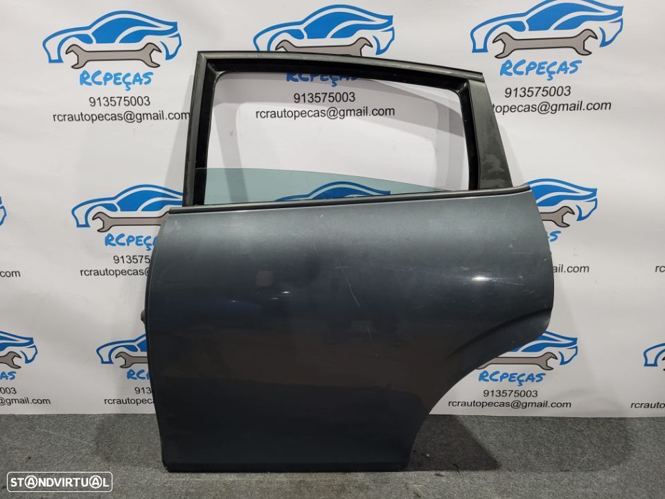 .PORTA TRASEIRA TRÁS ESQUERDA SEAT LEON 1P FECHO ELEVADOR MOTOR PUXADOR VIDRO - 1