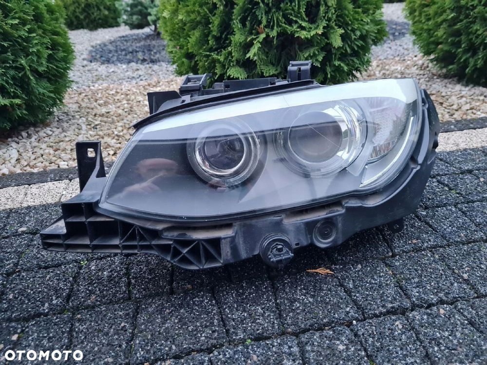 BMW 3 E92 E93 M3 Lift LCI Lampy przód Kompletne Bi Xenon Led Kierunek Żarówka - 2