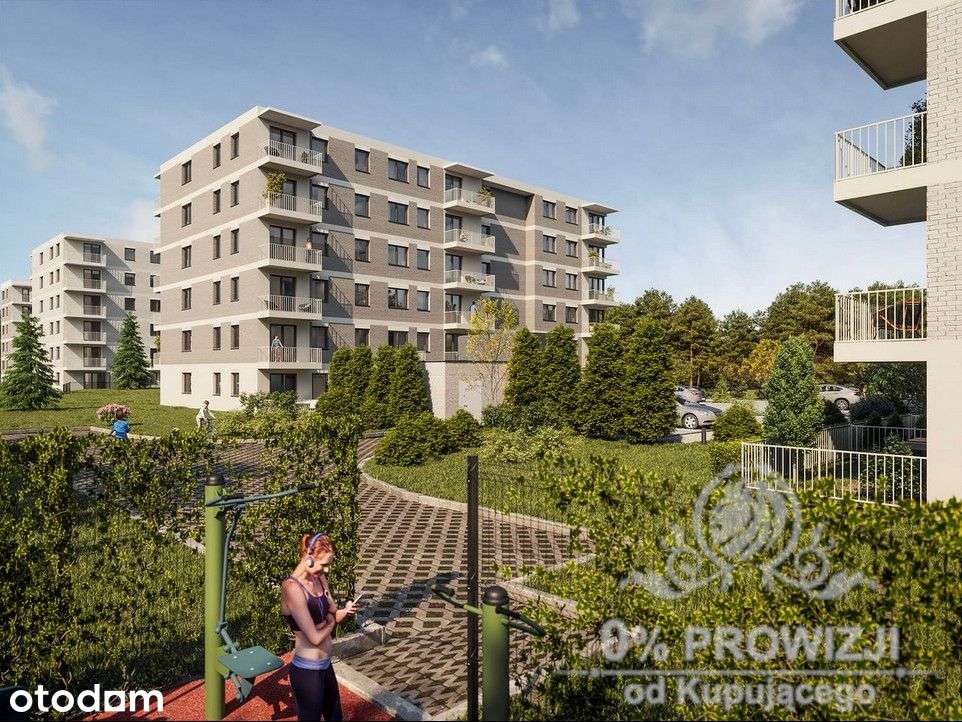 Piękne mieszkanie 2 pok. z ogródkiem/miejsce posto