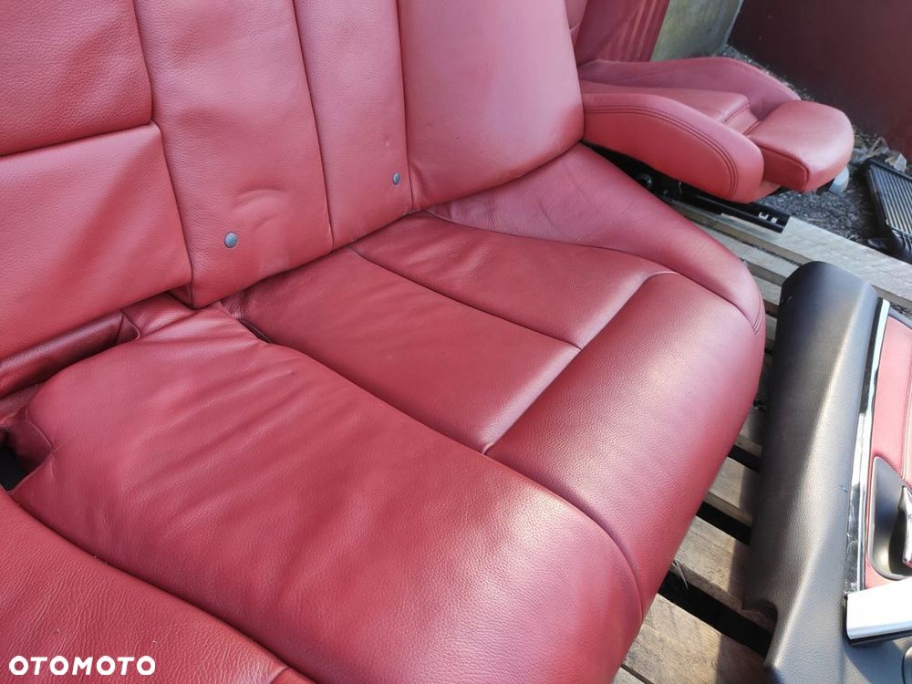 BMW 3 F30 FOTEL FOTELE WNĘTRZE BOCZKI KANAPA SKÓRA KOMPLET SKÓRA ŁADNE - 5