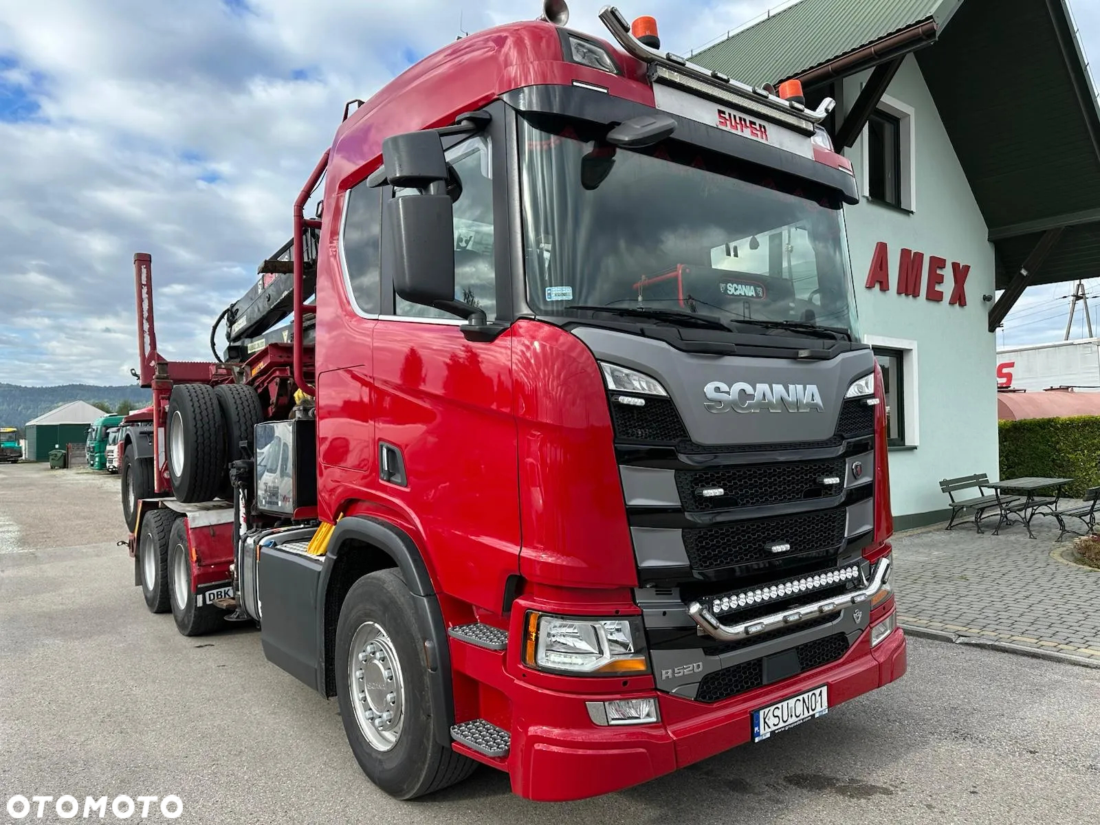Scania R 520 V8 Do Dłużycy Wózek Doll - 3