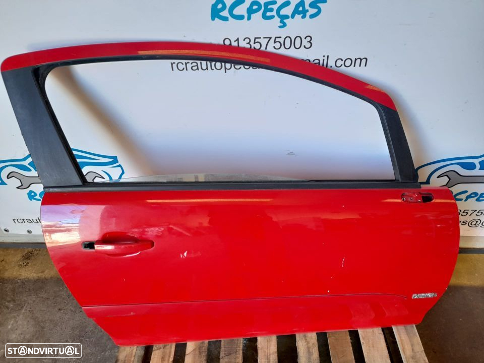 PORTA FRONTAL FRENTE DIREITA OPEL CORSA D 3 PORTAS FECHO ELEVADOR MOTOR PUXADOR VIDRO - 4