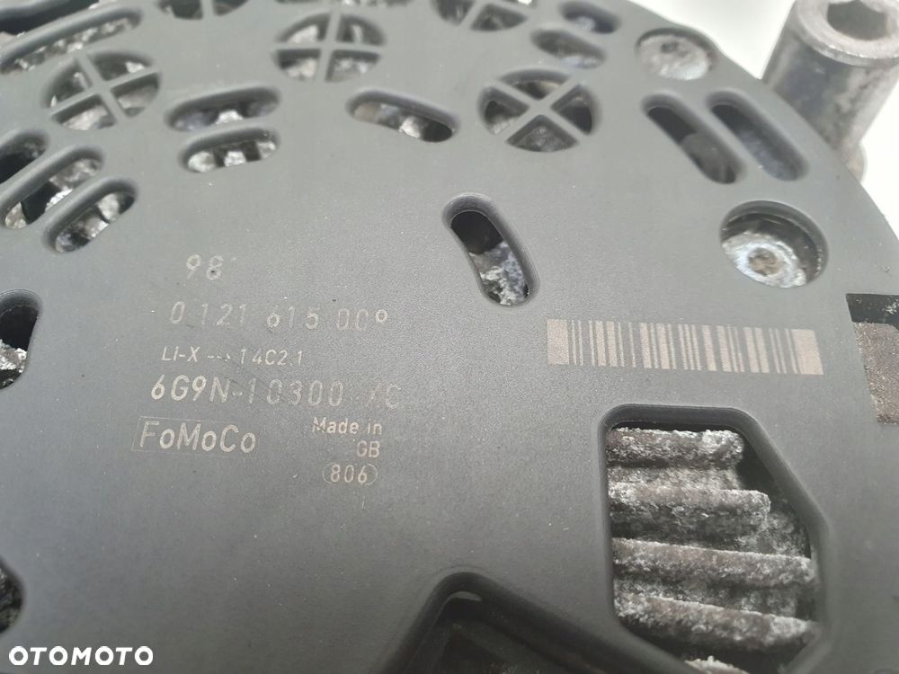 ALTERNATOR Ford S-Max 2.0 TDCI _ 0121615009 Alternator Oryginał - 2