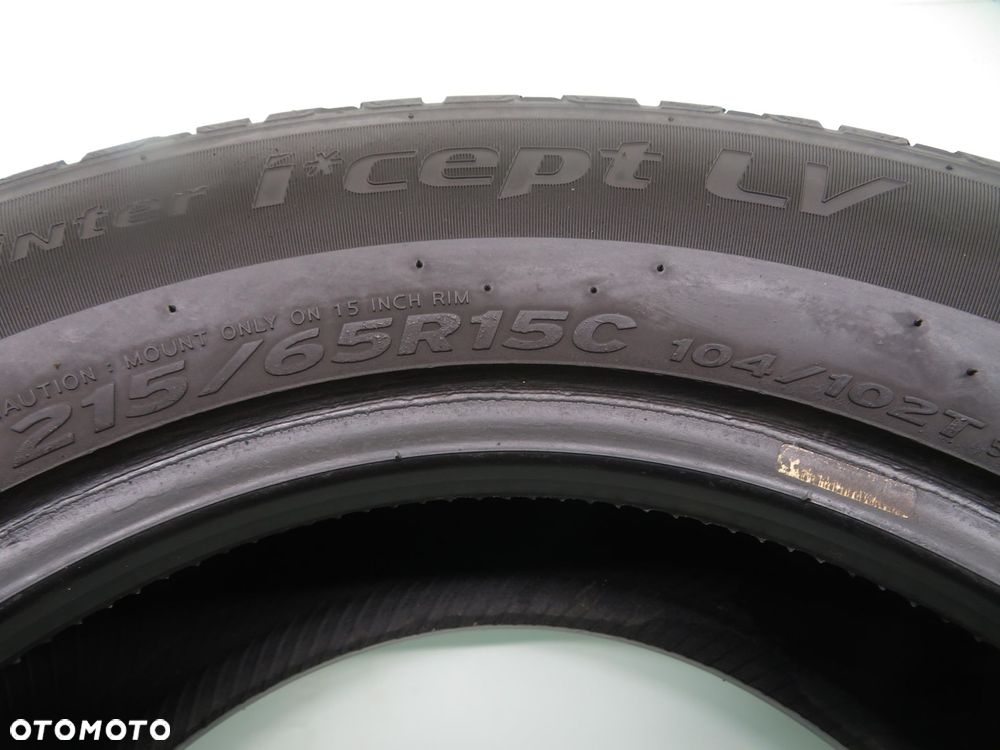 1x 215/65R15C OPONA ZIMOWA Hankook Winter Icept LV RW12 104/102T - 6