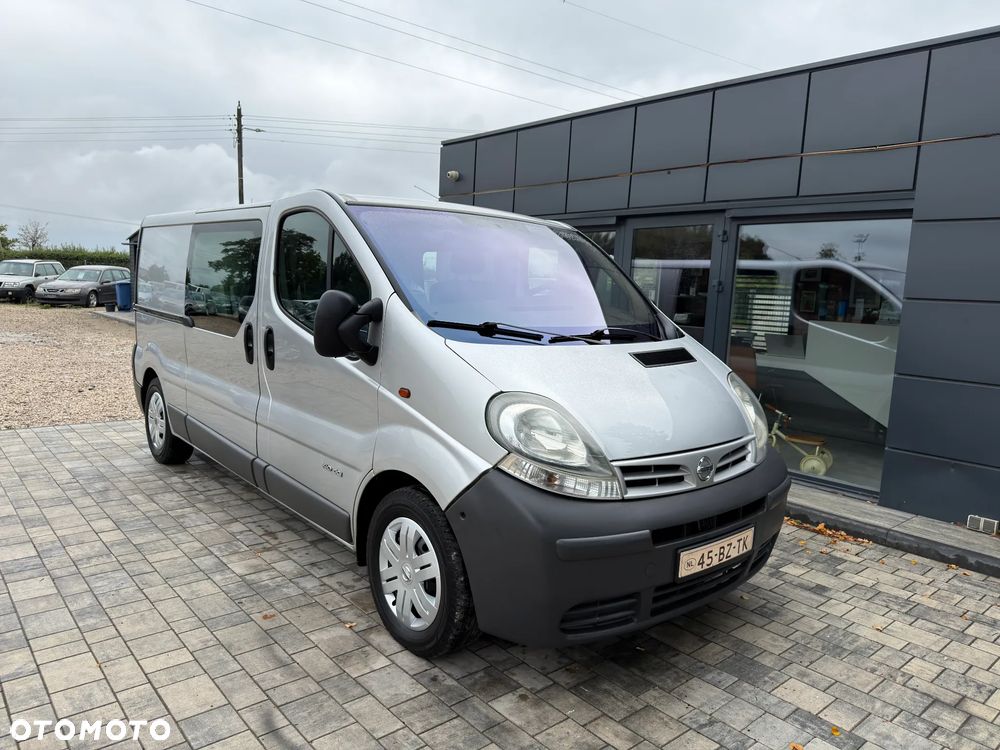 Renault Trafic 2.5 Diesel Brygadówka L2H1 Long Długi 5 Osobowy Klimatyzacja Gwarancja Kredyt - 1