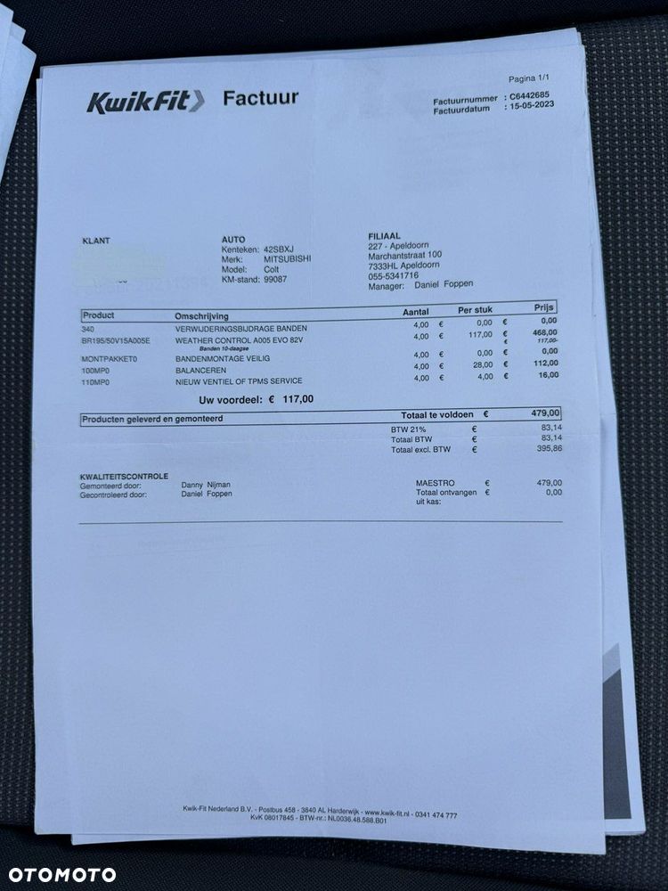 Mitsubishi Colt 1.3 Automatik Invite - 34