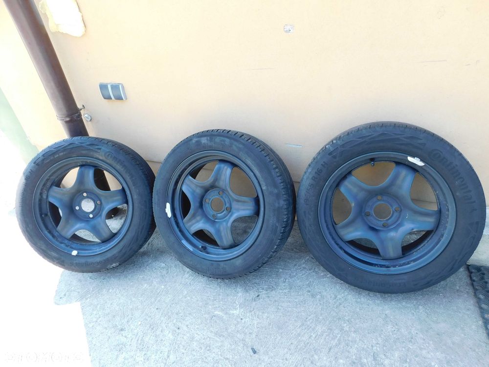 Kola Felgi Stalowe 16 Z Oponami Renault Clio V Komplet 3 Sztuki