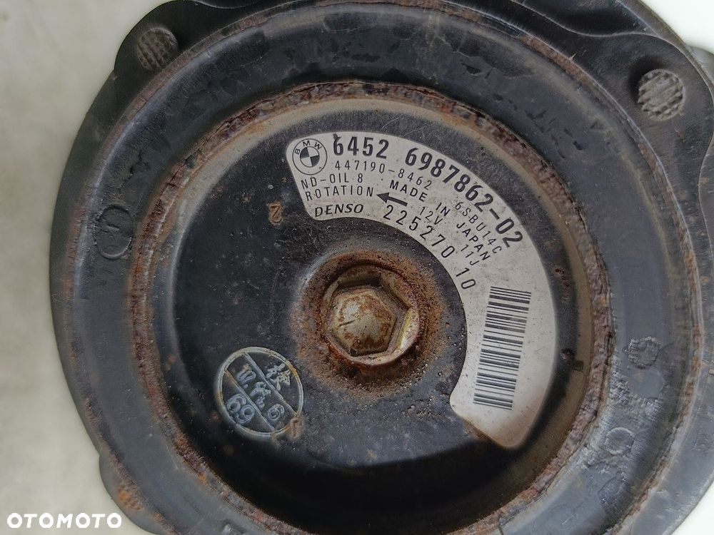 POMPA, SPRĘŻARKA KLIMATYZACJI BMW 1 E87 6987862 2.0 D 118d - 7