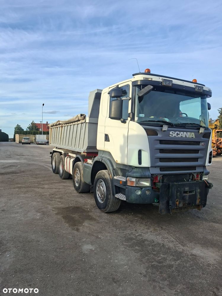 Scania R 470 8x4 wywrotka, hydroburta, Silnik po kapitalnym remoncie ASO - 3