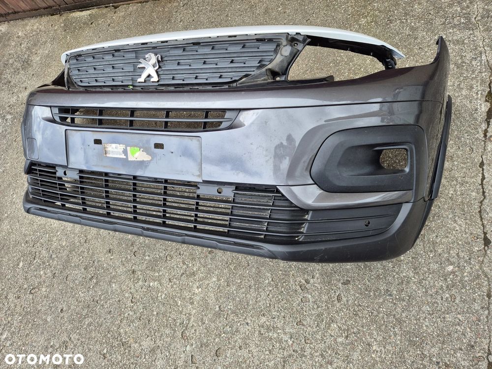 Peugeot Rifter 18- zderzak przedni grill osłona pod chłodnice - 2