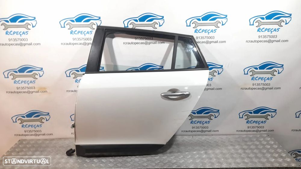 PORTA TRASEIRA TRÁS ESQUERDA RENAULT MEGANE III 3 MK3 GRANDTOUR CARRINHA 821012909R FECHO ELEVADOR MOTOR PUXADOR VIDRO - 1