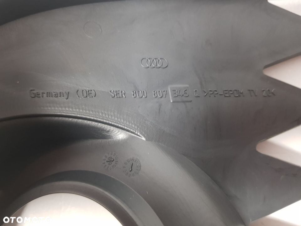 AUDI RS4 A4 B5 ATRAPA KRATKA PRAWA ZDERZAKA POD HALOGEN NOWA 8D0807346Q - 4