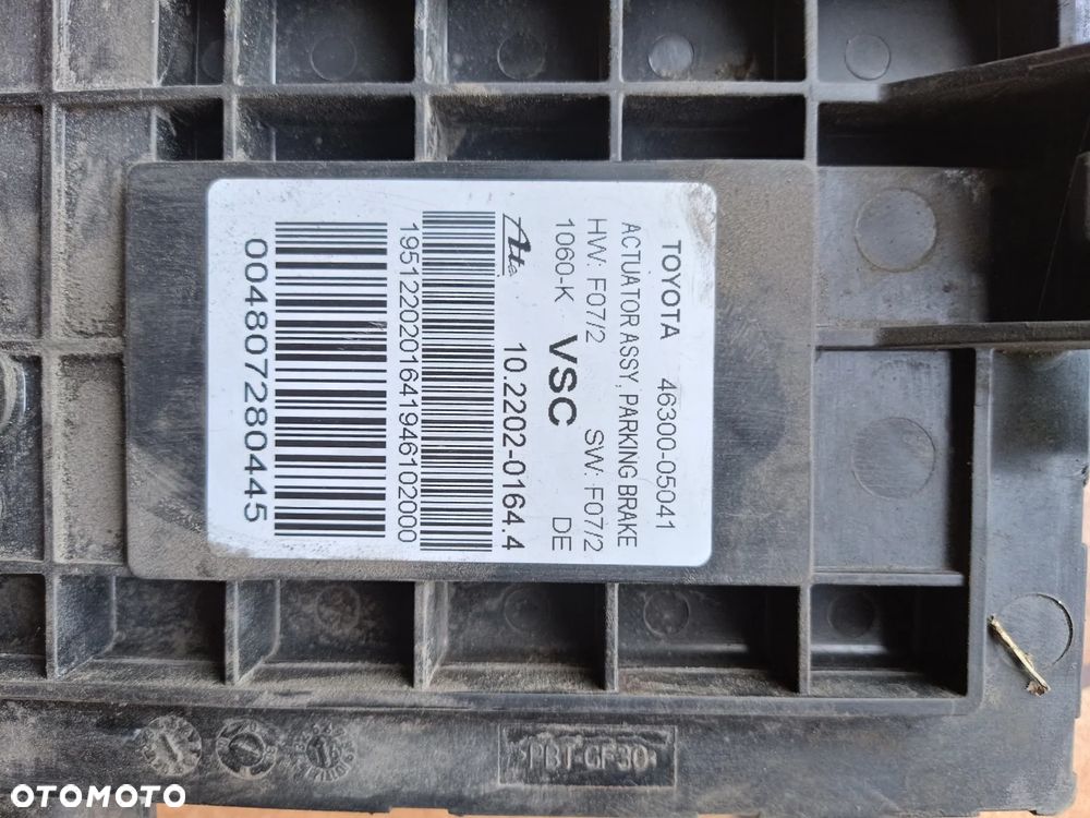 Hamulec ręczny Mechanizm ręcznego linki 46300-05041 Toyota Avensis T27 T29 - 5