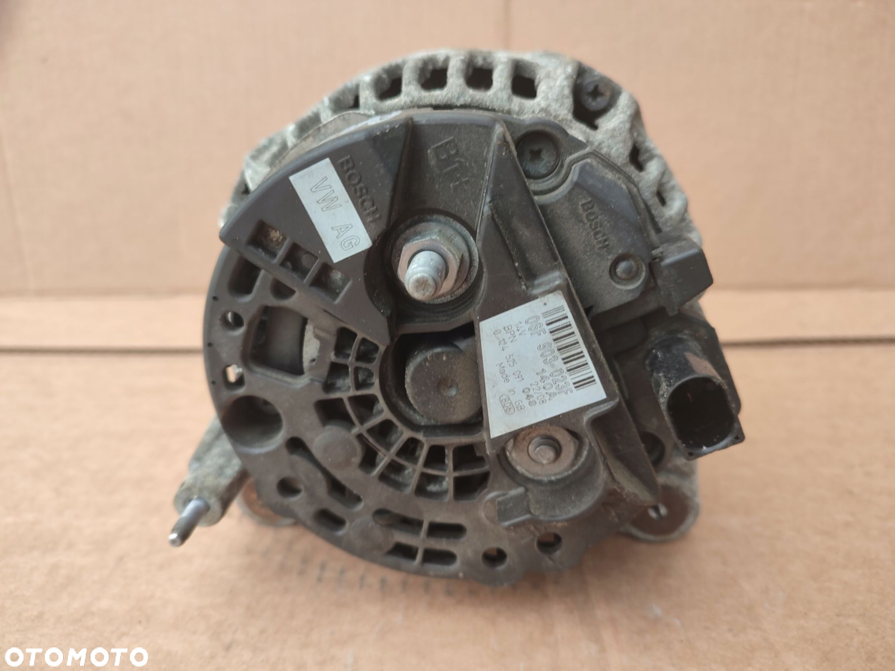 Alternator SEAT SKODA AUDI 2.0TDI 06F903023F ORYGINAŁ - 4