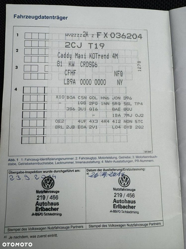 Volkswagen Caddy Maxi Trendline 4Motion - 25