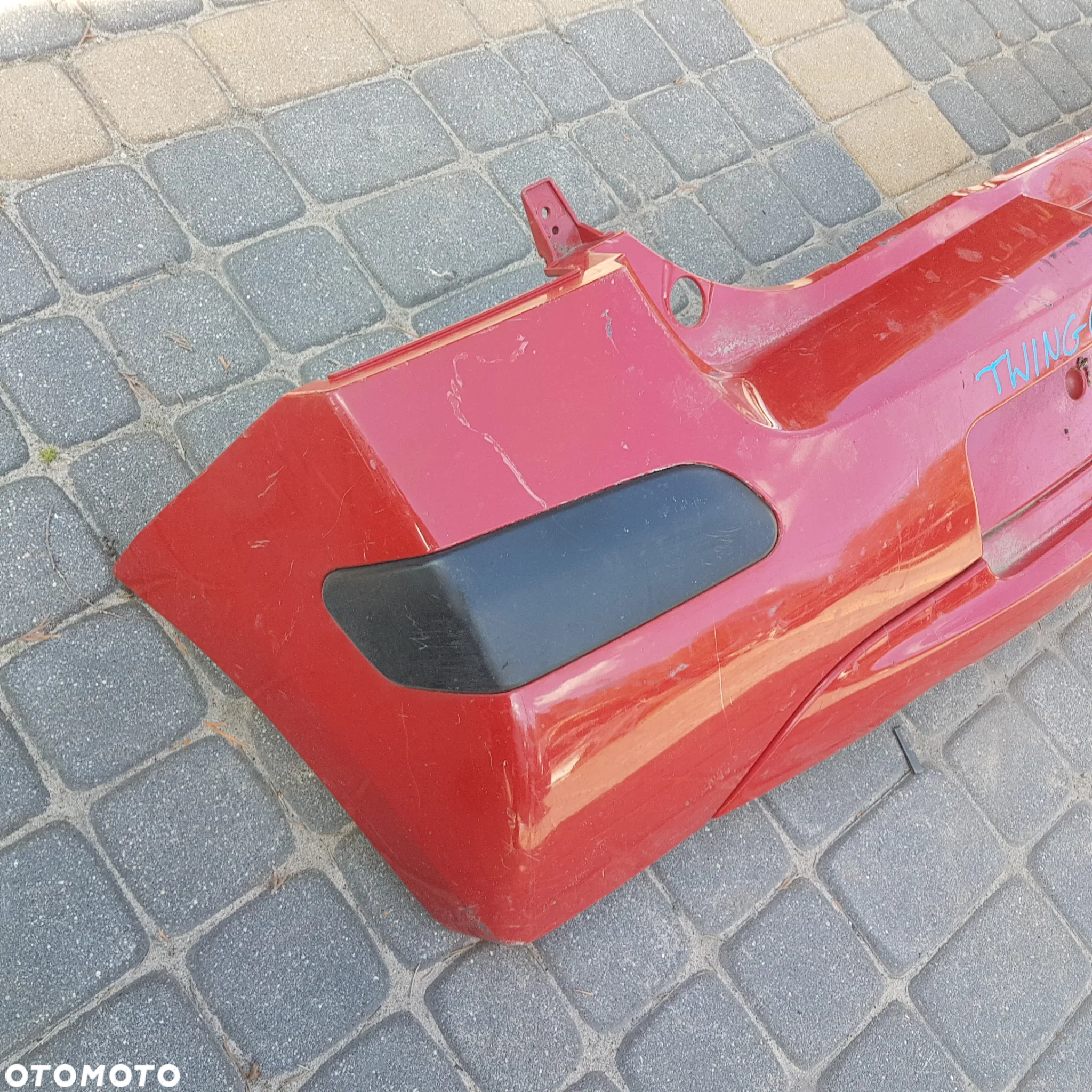 zderzak tył tylny renault twingo II 2 nakładka na zderzak mitsubishi colt space star oryginal - 3