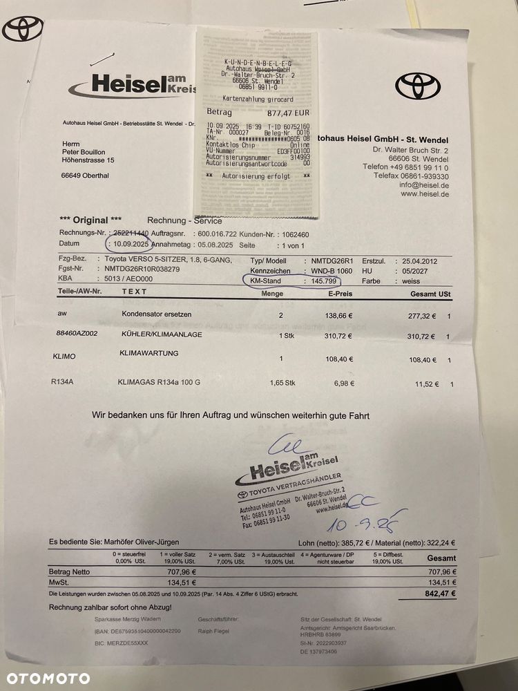 Toyota Verso 1.8 5-Sitzer Executive - 9