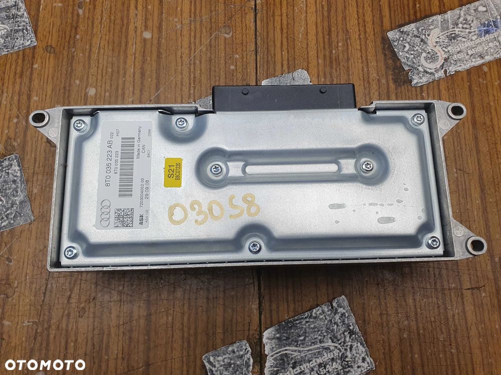Wzmacniacz Modul 8T0035223 AB Audio Głosnikow Radia Audi A4 S4 B8 A5 - 5