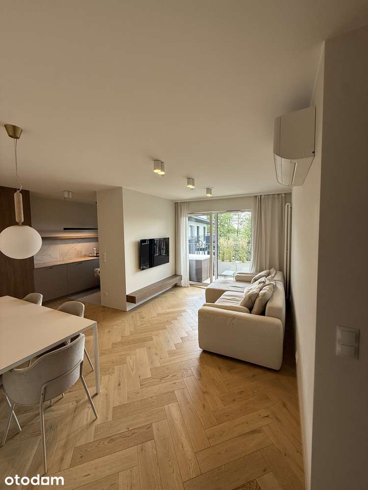 Nowoczesny WYKOŃCZONY apartament, 2 miejsca garaż., 2 balkony, schowek