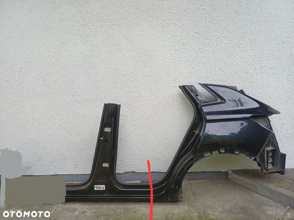 Opel Grandland X błotnik lewy tył ćwiartka poszycie błotnika