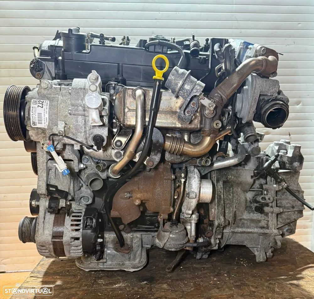 Motor Opel Astra J/Zafira B 1.7 Cdti Ref: A17DTR - 2