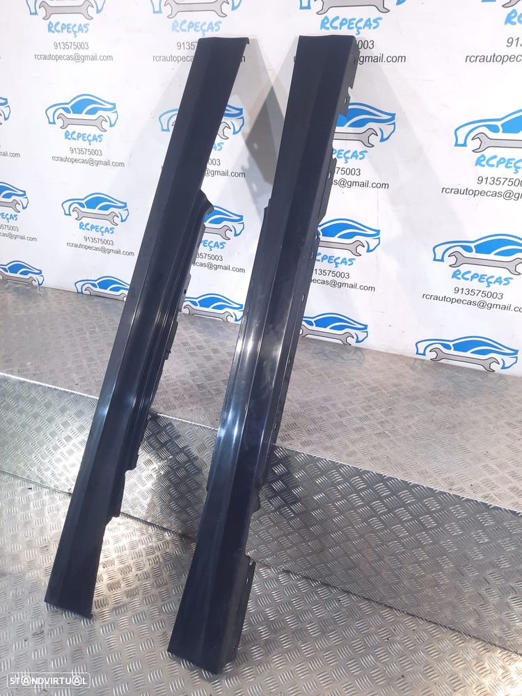 EMBALADEIRA EMBALADEIRAS ESQUERDA DIREITA BMW SERIE 1 E81 E82 COUPE E88 CABRIO 51777183234 7183234 15857711 SAIA SAIAS LATERAL LATERAIS - 4