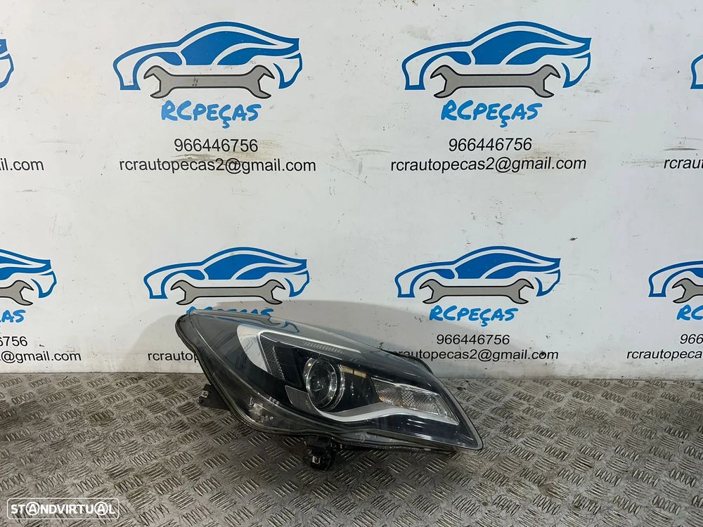 .Otica Farol Frente Frontal Direita Esquerda Halogenio Original Opel Insignia A Facelift 2013 a 2016 - 12