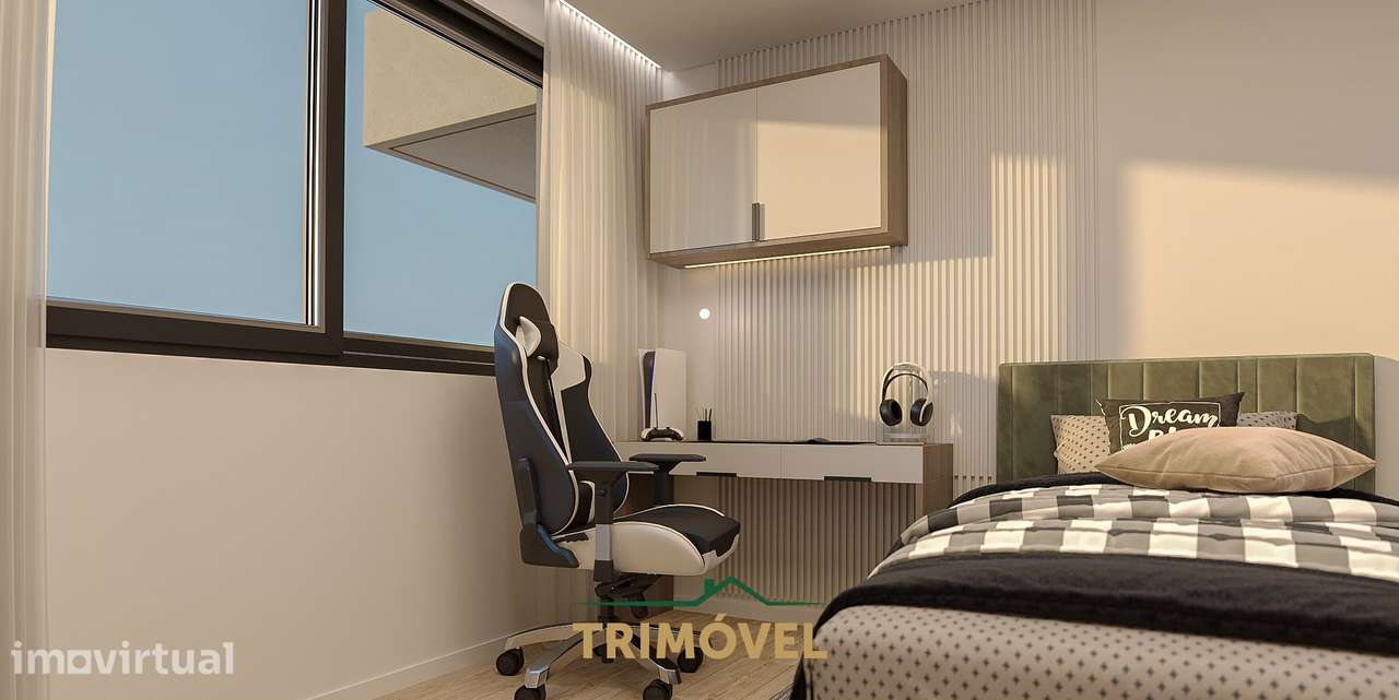 Apartamento T1 NOVO em São João da Madeira - Grande imagem: 5/19